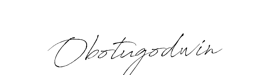 Obotugodwin stylish signature style. Best Handwritten Sign (Antro_Vectra) for my name. Handwritten Signature Collection Ideas for my name Obotugodwin. Obotugodwin signature style 6 images and pictures png