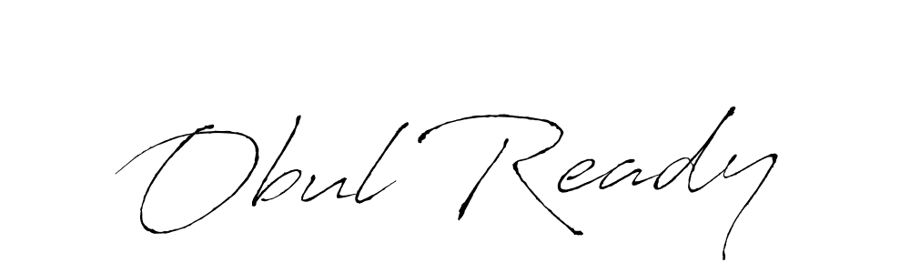 Similarly Antro_Vectra is the best handwritten signature design. Signature creator online .You can use it as an online autograph creator for name Obul Ready. Obul Ready signature style 6 images and pictures png