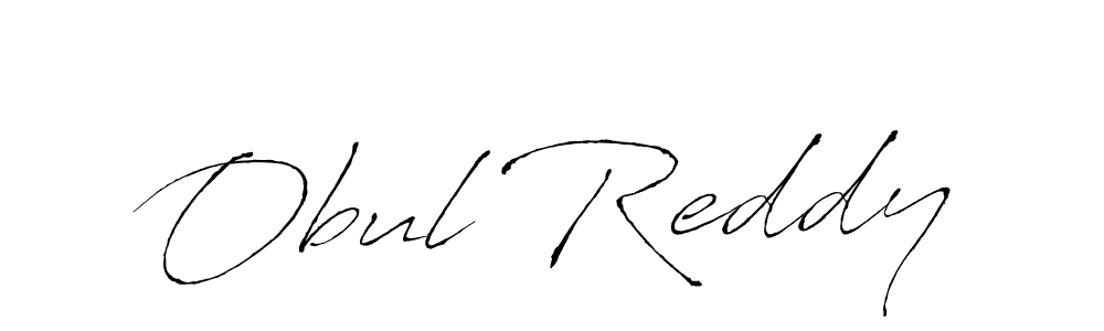 Also You can easily find your signature by using the search form. We will create Obul Reddy name handwritten signature images for you free of cost using Antro_Vectra sign style. Obul Reddy signature style 6 images and pictures png