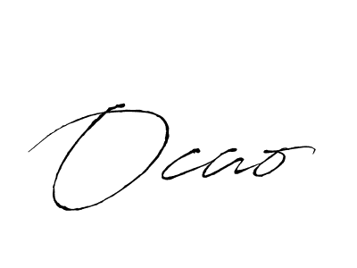Once you've used our free online signature maker to create your best signature Antro_Vectra style, it's time to enjoy all of the benefits that Ocao name signing documents. Ocao signature style 6 images and pictures png