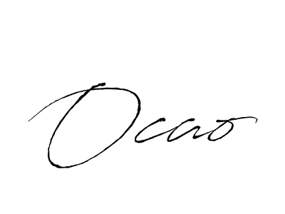 Once you've used our free online signature maker to create your best signature Antro_Vectra style, it's time to enjoy all of the benefits that Ocao name signing documents. Ocao signature style 6 images and pictures png