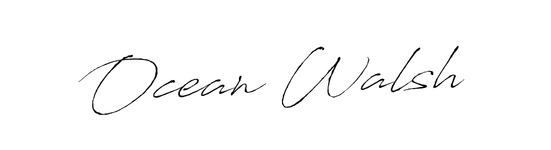 Use a signature maker to create a handwritten signature online. With this signature software, you can design (Antro_Vectra) your own signature for name Ocean Walsh. Ocean Walsh signature style 6 images and pictures png