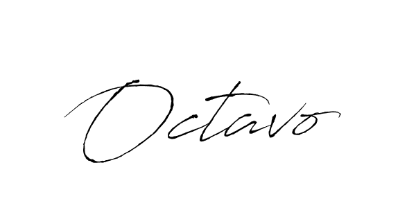 Make a beautiful signature design for name Octavo. With this signature (Antro_Vectra) style, you can create a handwritten signature for free. Octavo signature style 6 images and pictures png