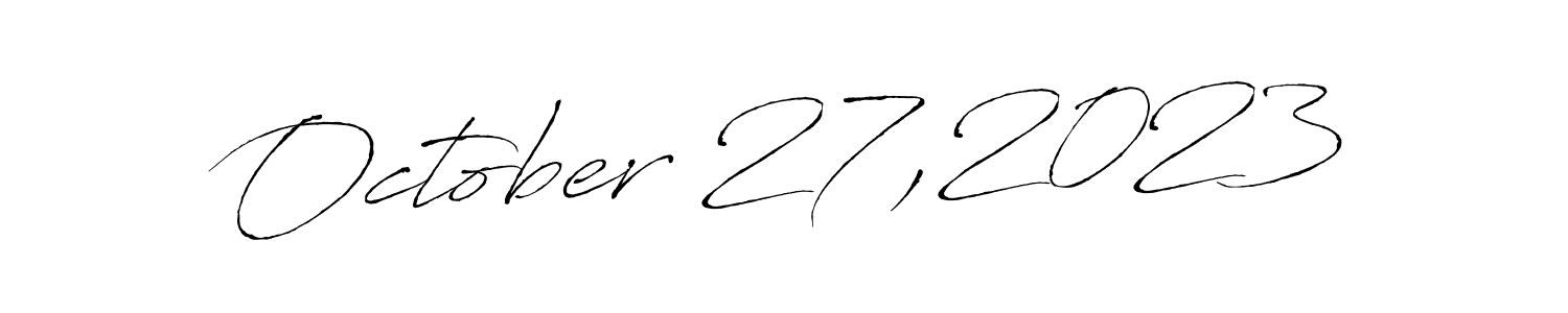 Also You can easily find your signature by using the search form. We will create October 27,2023 name handwritten signature images for you free of cost using Antro_Vectra sign style. October 27,2023 signature style 6 images and pictures png