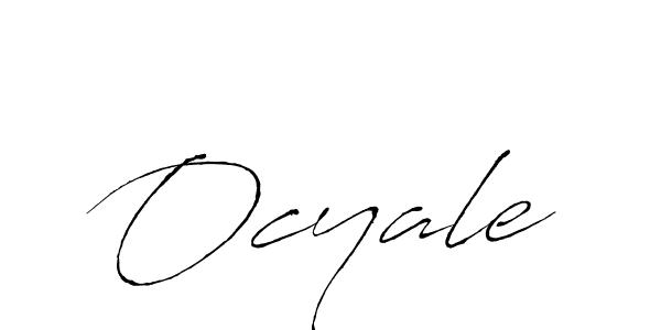 How to make Ocyale name signature. Use Antro_Vectra style for creating short signs online. This is the latest handwritten sign. Ocyale signature style 6 images and pictures png