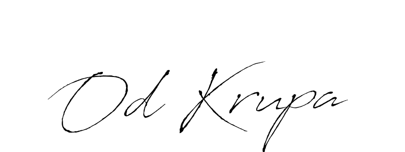 Check out images of Autograph of Od Krupa name. Actor Od Krupa Signature Style. Antro_Vectra is a professional sign style online. Od Krupa signature style 6 images and pictures png