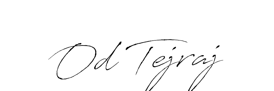 You should practise on your own different ways (Antro_Vectra) to write your name (Od Tejraj) in signature. don't let someone else do it for you. Od Tejraj signature style 6 images and pictures png