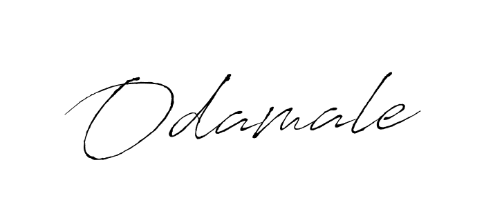 Design your own signature with our free online signature maker. With this signature software, you can create a handwritten (Antro_Vectra) signature for name Odamale. Odamale signature style 6 images and pictures png