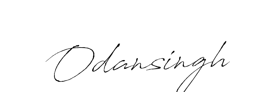 The best way (Antro_Vectra) to make a short signature is to pick only two or three words in your name. The name Odansingh include a total of six letters. For converting this name. Odansingh signature style 6 images and pictures png