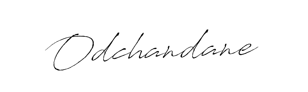 Make a beautiful signature design for name Odchandane. With this signature (Antro_Vectra) style, you can create a handwritten signature for free. Odchandane signature style 6 images and pictures png