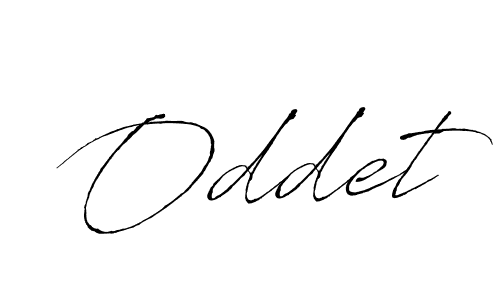 Use a signature maker to create a handwritten signature online. With this signature software, you can design (Antro_Vectra) your own signature for name Oddet. Oddet signature style 6 images and pictures png