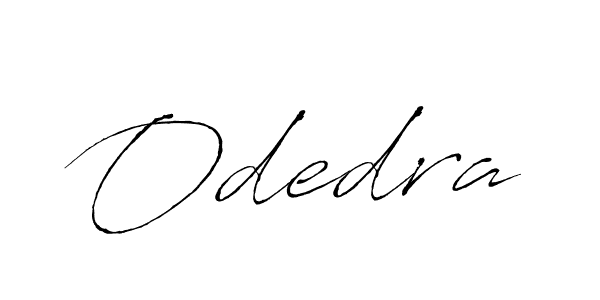 Create a beautiful signature design for name Odedra. With this signature (Antro_Vectra) fonts, you can make a handwritten signature for free. Odedra signature style 6 images and pictures png