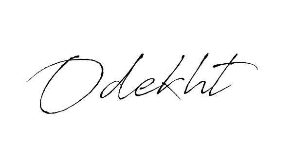 How to Draw Odekht signature style? Antro_Vectra is a latest design signature styles for name Odekht. Odekht signature style 6 images and pictures png