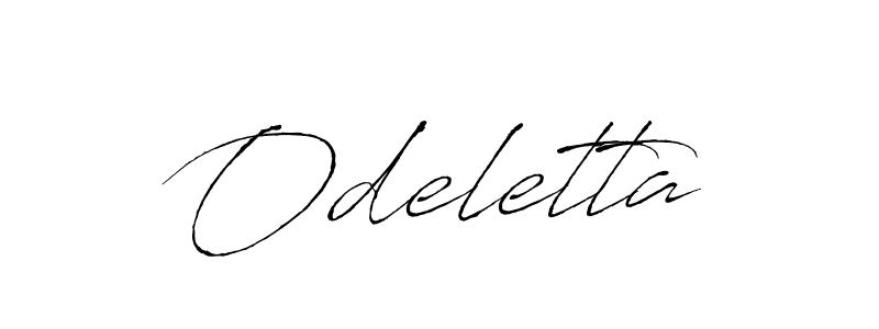 It looks lik you need a new signature style for name Odeletta. Design unique handwritten (Antro_Vectra) signature with our free signature maker in just a few clicks. Odeletta signature style 6 images and pictures png