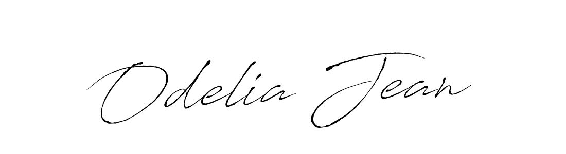 Create a beautiful signature design for name Odelia Jean. With this signature (Antro_Vectra) fonts, you can make a handwritten signature for free. Odelia Jean signature style 6 images and pictures png