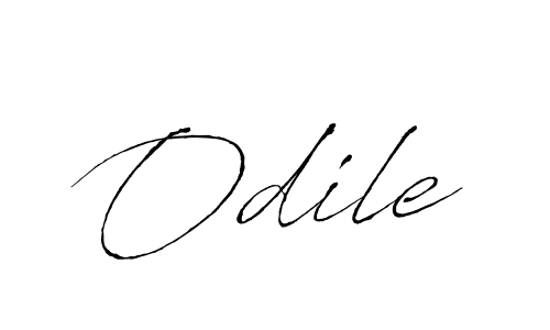 How to make Odile name signature. Use Antro_Vectra style for creating short signs online. This is the latest handwritten sign. Odile signature style 6 images and pictures png