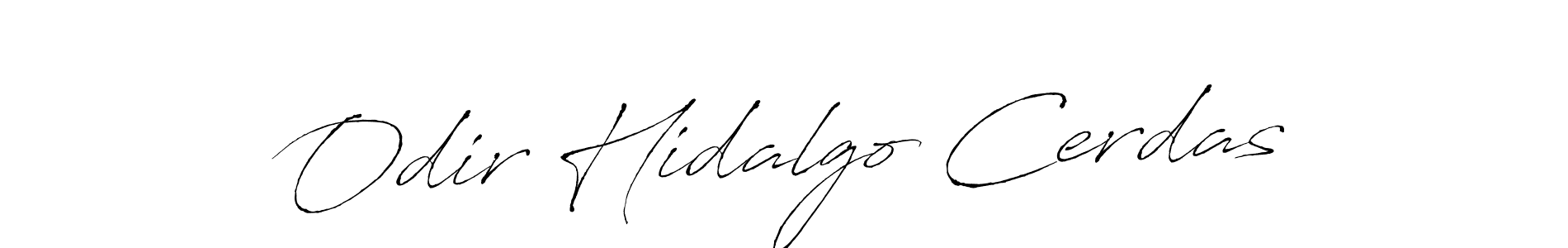 Make a short Odir Hidalgo Cerdas signature style. Manage your documents anywhere anytime using Antro_Vectra. Create and add eSignatures, submit forms, share and send files easily. Odir Hidalgo Cerdas signature style 6 images and pictures png