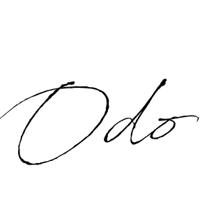 You should practise on your own different ways (Antro_Vectra) to write your name (Odo) in signature. don't let someone else do it for you. Odo signature style 6 images and pictures png