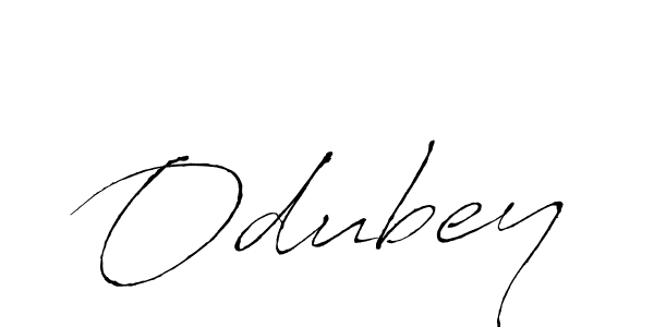 How to make Odubey signature? Antro_Vectra is a professional autograph style. Create handwritten signature for Odubey name. Odubey signature style 6 images and pictures png