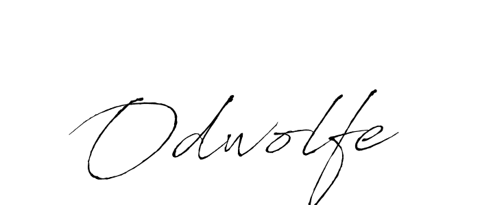 Design your own signature with our free online signature maker. With this signature software, you can create a handwritten (Antro_Vectra) signature for name Odwolfe. Odwolfe signature style 6 images and pictures png