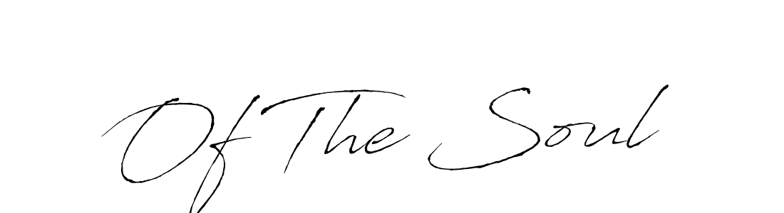 How to make Of The Soul signature? Antro_Vectra is a professional autograph style. Create handwritten signature for Of The Soul name. Of The Soul signature style 6 images and pictures png