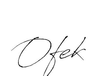 Use a signature maker to create a handwritten signature online. With this signature software, you can design (Antro_Vectra) your own signature for name Ofek. Ofek signature style 6 images and pictures png