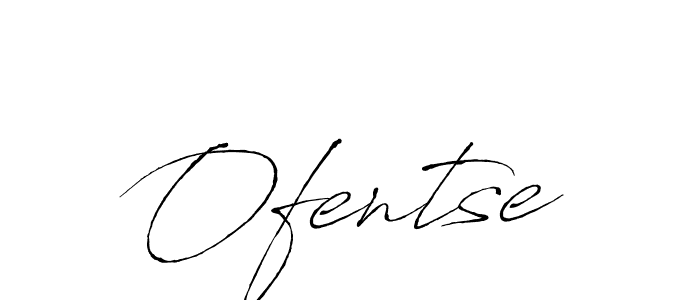 Create a beautiful signature design for name Ofentse. With this signature (Antro_Vectra) fonts, you can make a handwritten signature for free. Ofentse signature style 6 images and pictures png