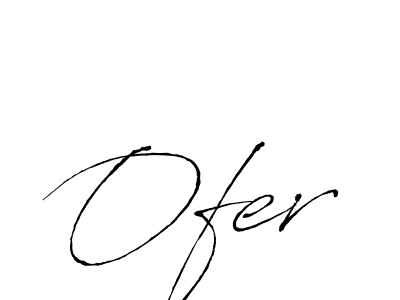 Design your own signature with our free online signature maker. With this signature software, you can create a handwritten (Antro_Vectra) signature for name Ofer. Ofer signature style 6 images and pictures png