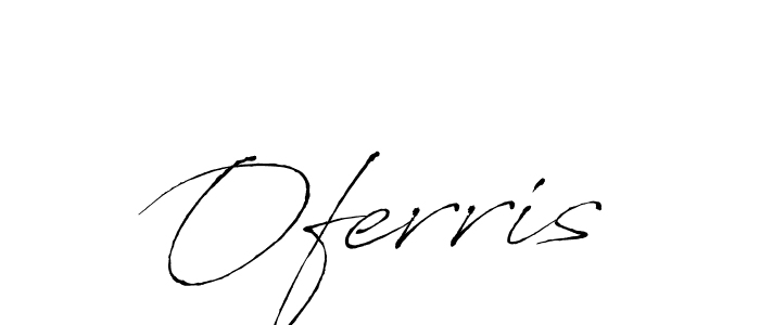 Antro_Vectra is a professional signature style that is perfect for those who want to add a touch of class to their signature. It is also a great choice for those who want to make their signature more unique. Get Oferris name to fancy signature for free. Oferris signature style 6 images and pictures png