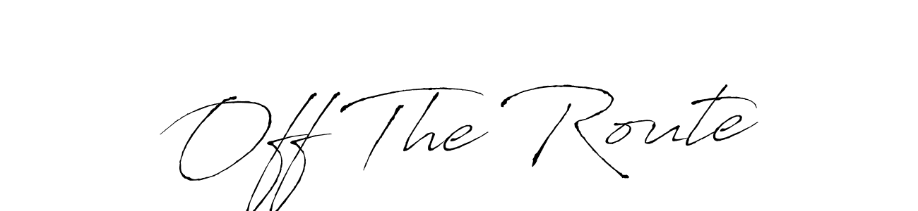 You should practise on your own different ways (Antro_Vectra) to write your name (Off The Route) in signature. don't let someone else do it for you. Off The Route signature style 6 images and pictures png