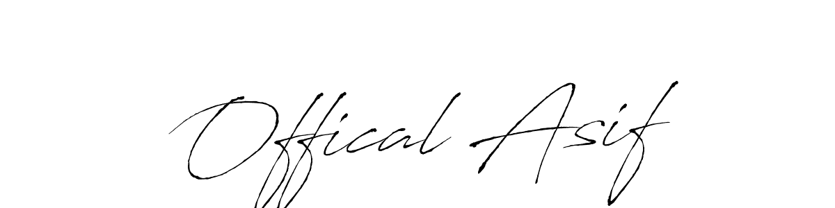 How to make Offical Asif name signature. Use Antro_Vectra style for creating short signs online. This is the latest handwritten sign. Offical Asif signature style 6 images and pictures png