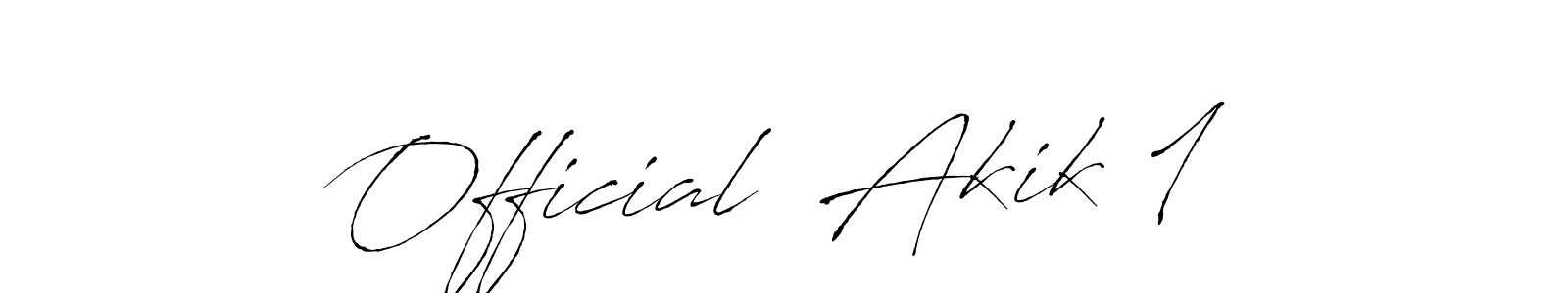 How to Draw Official  Akik 1 signature style? Antro_Vectra is a latest design signature styles for name Official  Akik 1. Official  Akik 1 signature style 6 images and pictures png