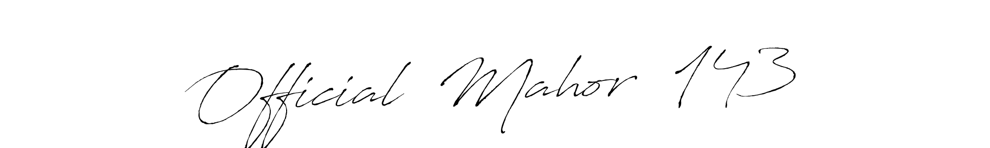 You can use this online signature creator to create a handwritten signature for the name Official  Mahor  143. This is the best online autograph maker. Official  Mahor  143 signature style 6 images and pictures png