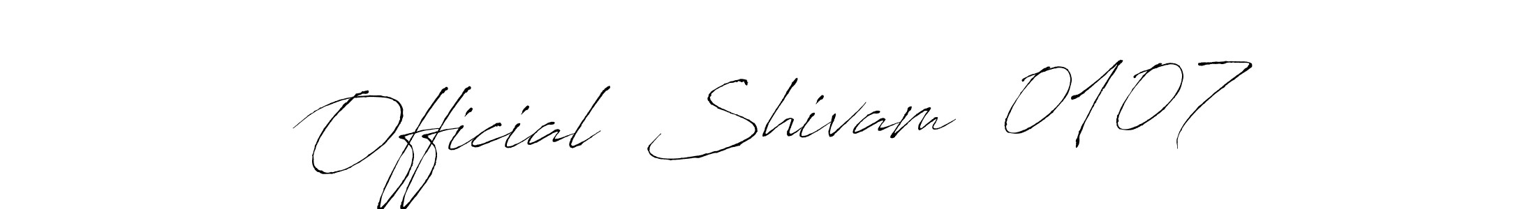 See photos of Official  Shivam  0107 official signature by Spectra . Check more albums & portfolios. Read reviews & check more about Antro_Vectra font. Official  Shivam  0107 signature style 6 images and pictures png