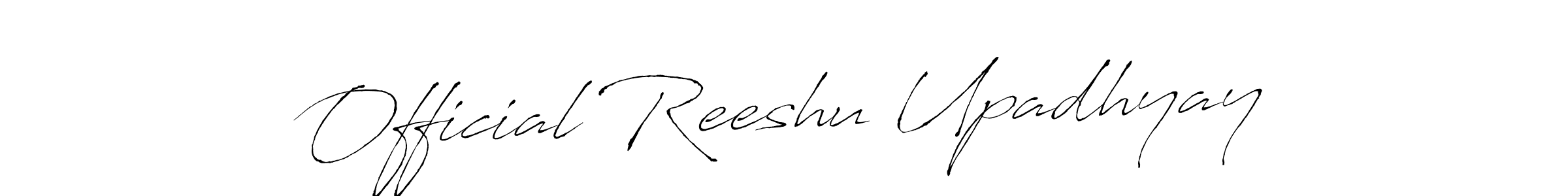 The best way (Antro_Vectra) to make a short signature is to pick only two or three words in your name. The name Official Reeshu Upadhyay include a total of six letters. For converting this name. Official Reeshu Upadhyay signature style 6 images and pictures png