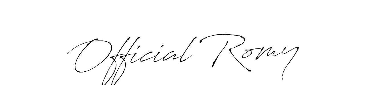 Best and Professional Signature Style for Official Romy. Antro_Vectra Best Signature Style Collection. Official Romy signature style 6 images and pictures png