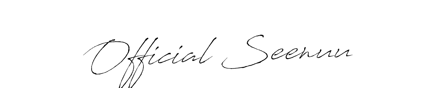 Antro_Vectra is a professional signature style that is perfect for those who want to add a touch of class to their signature. It is also a great choice for those who want to make their signature more unique. Get Official Seenuu name to fancy signature for free. Official Seenuu signature style 6 images and pictures png