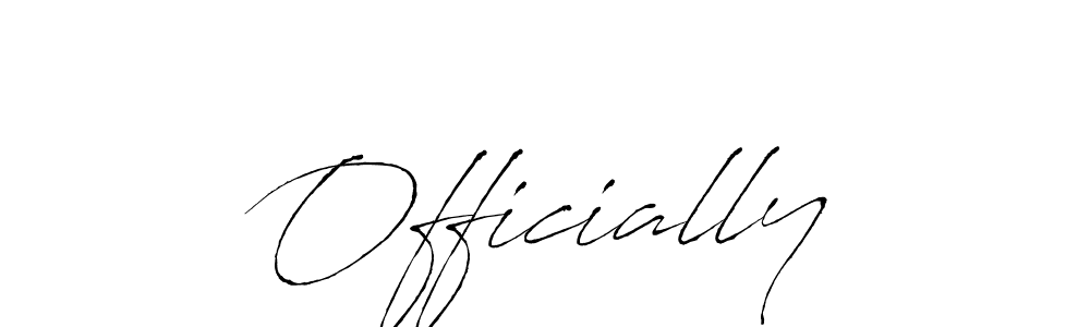 How to Draw Officially signature style? Antro_Vectra is a latest design signature styles for name Officially. Officially signature style 6 images and pictures png