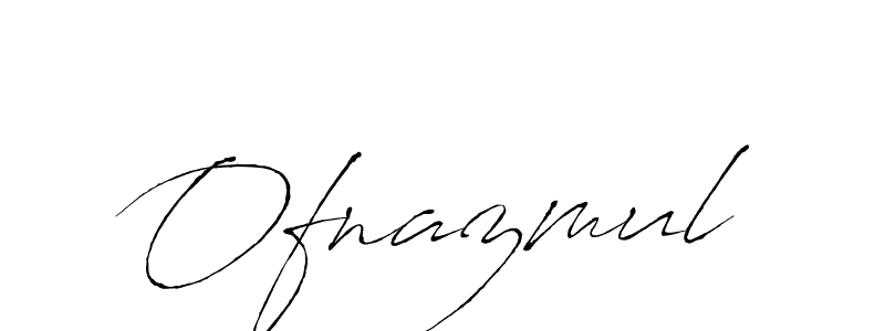 How to make Ofnazmul signature? Antro_Vectra is a professional autograph style. Create handwritten signature for Ofnazmul name. Ofnazmul signature style 6 images and pictures png