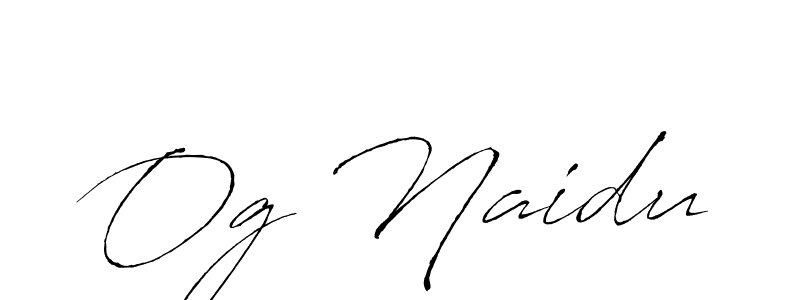 It looks lik you need a new signature style for name Og Naidu. Design unique handwritten (Antro_Vectra) signature with our free signature maker in just a few clicks. Og Naidu signature style 6 images and pictures png