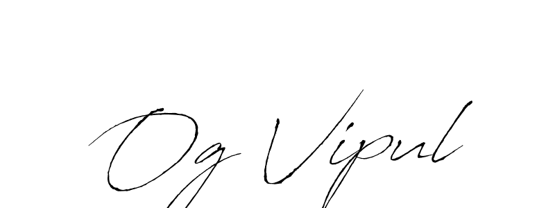 Here are the top 10 professional signature styles for the name Og Vipul. These are the best autograph styles you can use for your name. Og Vipul signature style 6 images and pictures png