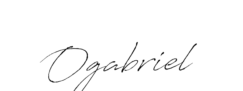 Once you've used our free online signature maker to create your best signature Antro_Vectra style, it's time to enjoy all of the benefits that Ogabriel name signing documents. Ogabriel signature style 6 images and pictures png
