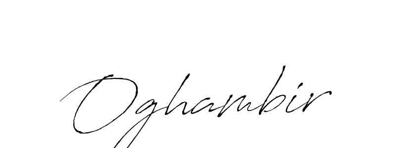 How to make Oghambir signature? Antro_Vectra is a professional autograph style. Create handwritten signature for Oghambir name. Oghambir signature style 6 images and pictures png