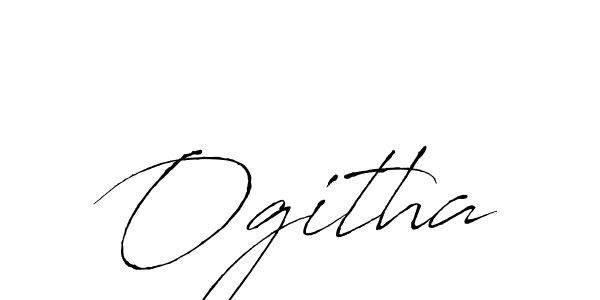 Also we have Ogitha name is the best signature style. Create professional handwritten signature collection using Antro_Vectra autograph style. Ogitha signature style 6 images and pictures png