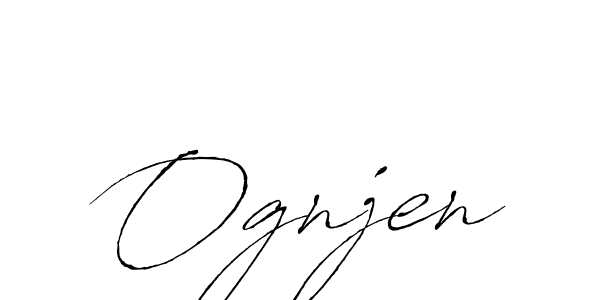 You should practise on your own different ways (Antro_Vectra) to write your name (Ognjen) in signature. don't let someone else do it for you. Ognjen signature style 6 images and pictures png