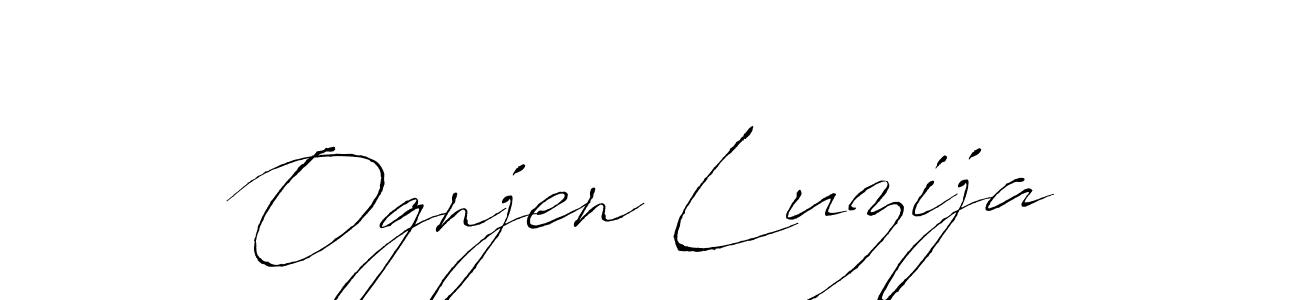 Use a signature maker to create a handwritten signature online. With this signature software, you can design (Antro_Vectra) your own signature for name Ognjen Luzija. Ognjen Luzija signature style 6 images and pictures png