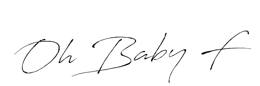You can use this online signature creator to create a handwritten signature for the name Oh Baby F. This is the best online autograph maker. Oh Baby F signature style 6 images and pictures png