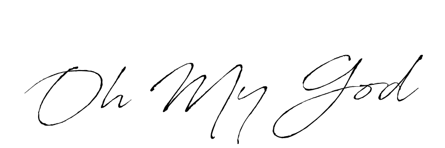 You should practise on your own different ways (Antro_Vectra) to write your name (Oh My God) in signature. don't let someone else do it for you. Oh My God signature style 6 images and pictures png