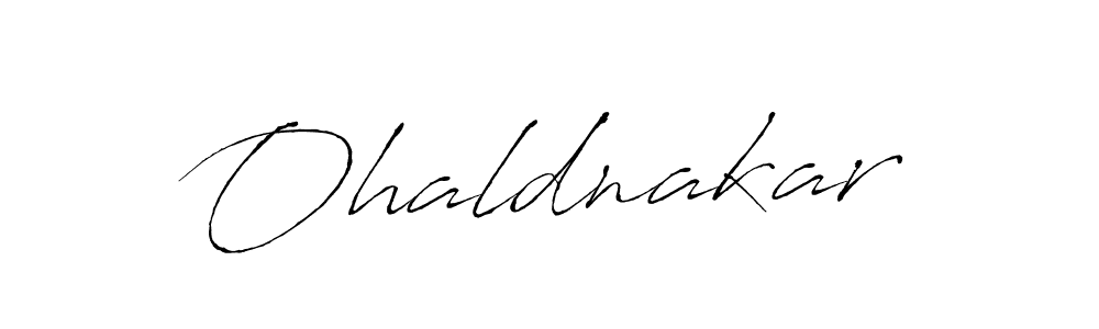 Create a beautiful signature design for name Ohaldnakar. With this signature (Antro_Vectra) fonts, you can make a handwritten signature for free. Ohaldnakar signature style 6 images and pictures png