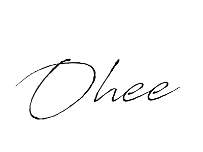 How to make Ohee name signature. Use Antro_Vectra style for creating short signs online. This is the latest handwritten sign. Ohee signature style 6 images and pictures png